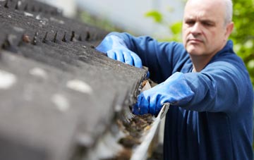 cleaning and inspecting Binchester Blocks roofs