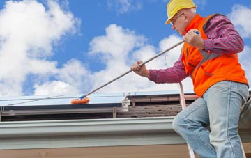 Binchester Blocks soft wash roof cleaning